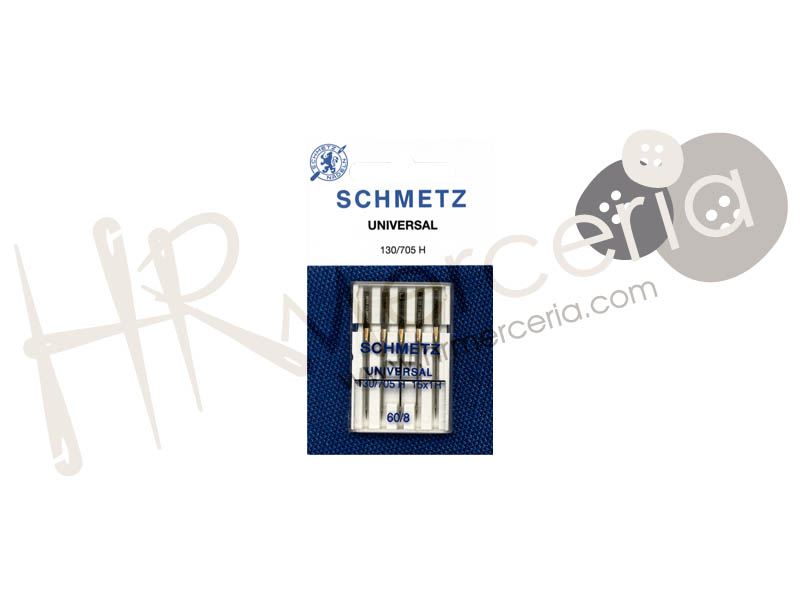 Aguja talon plano 130/705 H universal Schmetz 5 pz.
