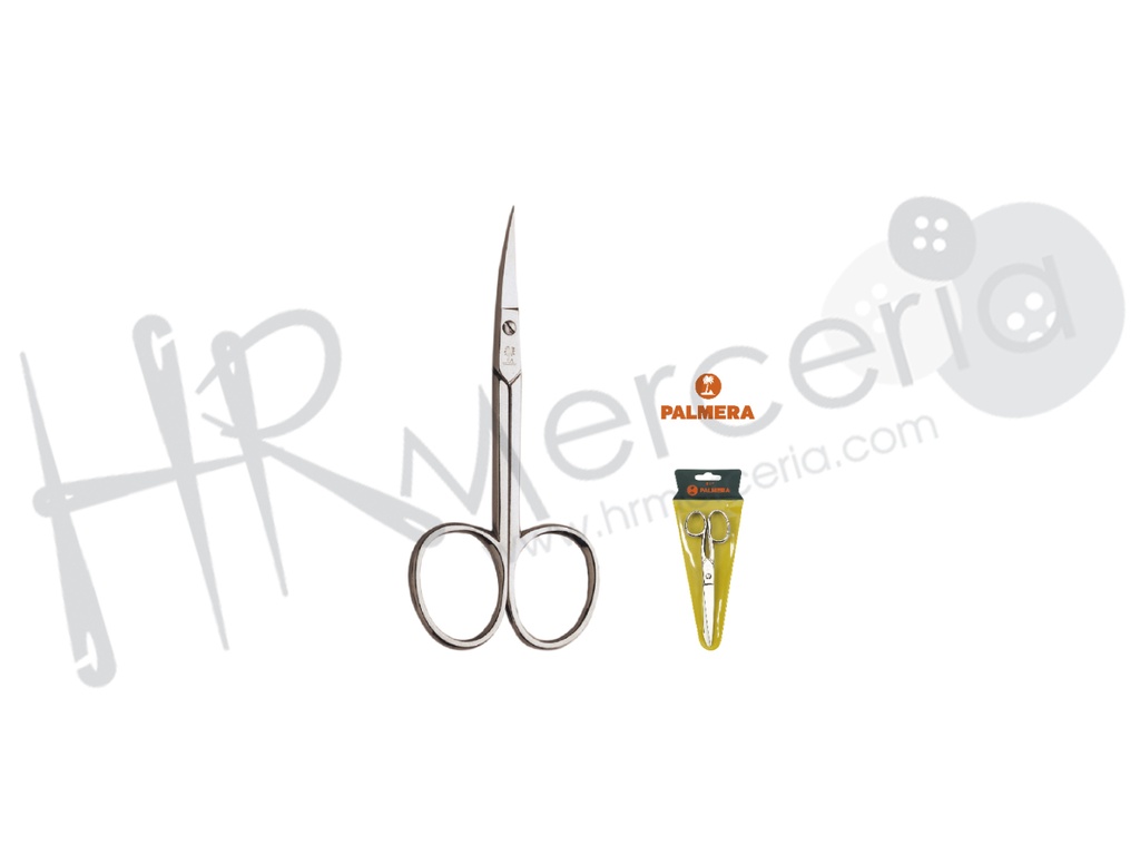 R Tijera manicura punta curva 861 Palmera