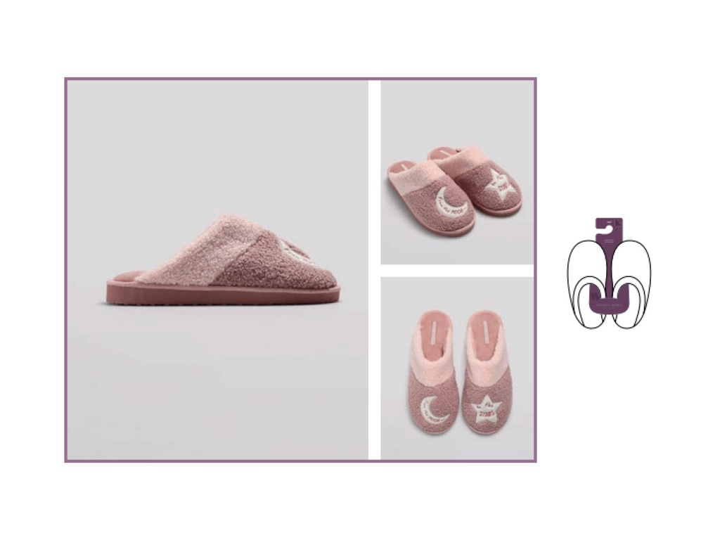 Zapatilla casa Sra 14132 Ysabel Mora CI24