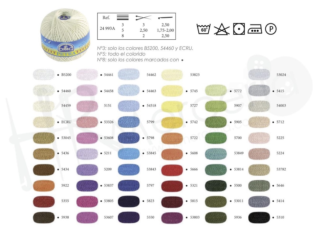 Hilo Crochet Petra 100 gramos