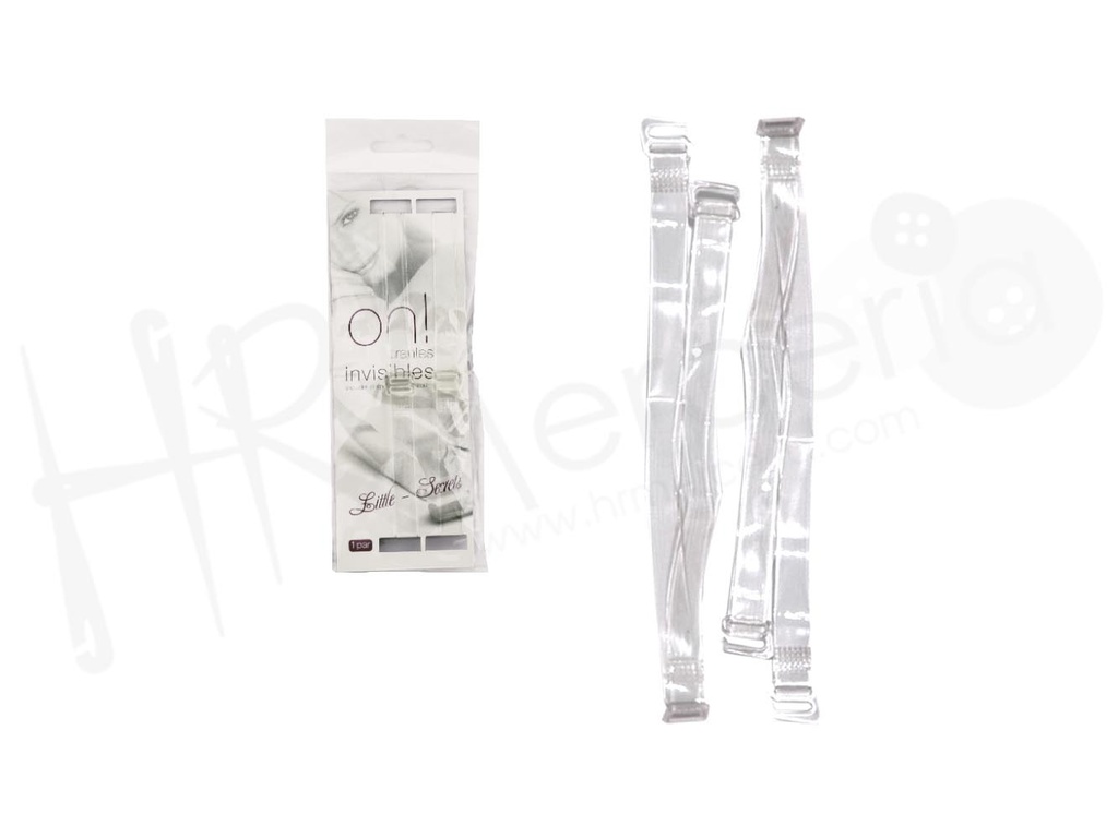 Tirante invisible enganche transparente