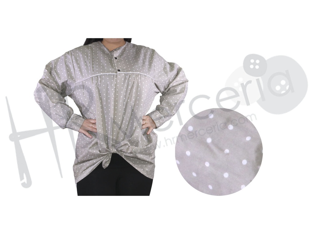 Bluson fallero lunares beig