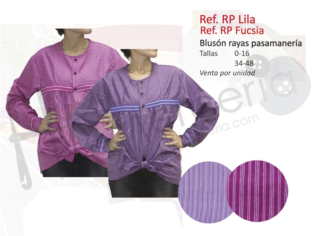 Bluson fallero rayas pasamaneria