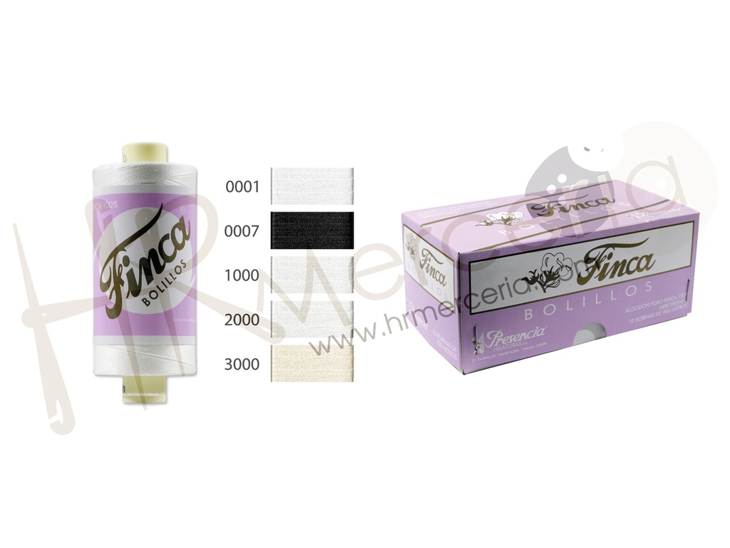 Hilo bolillos 40 Finca 900 m caja 10 bobinas