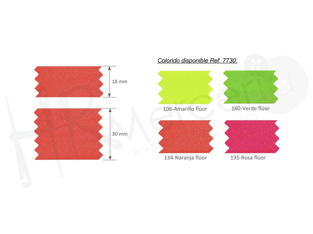 Bies fluor 7730  pieza 25 M