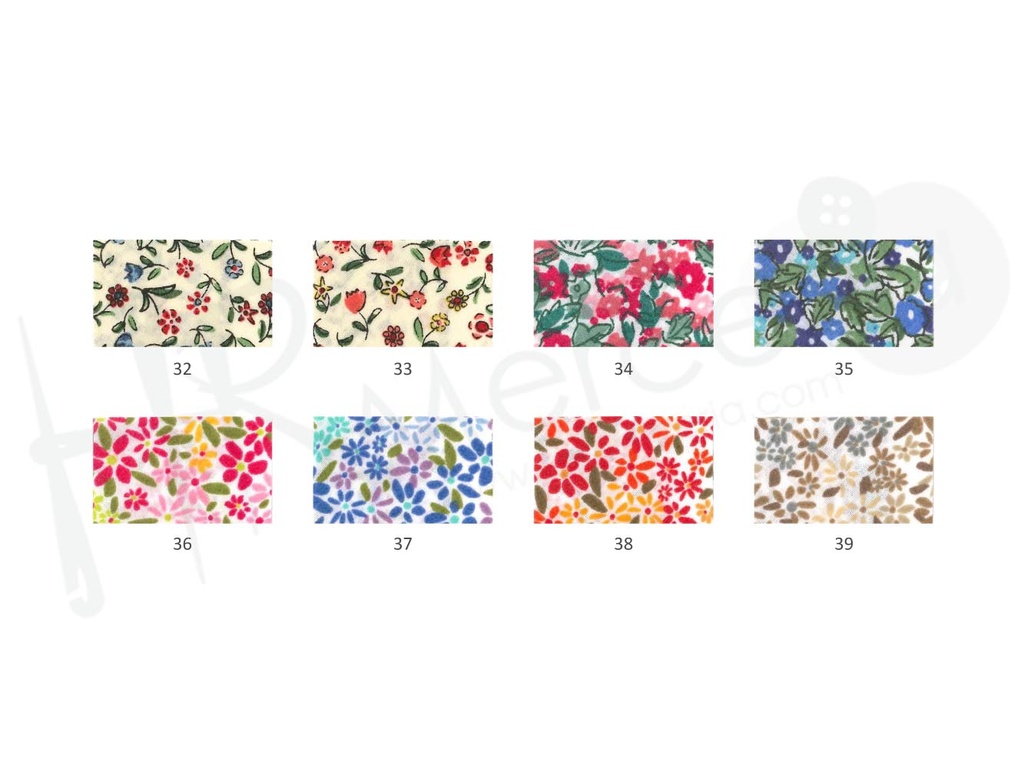 Bies fantasia flores BIA12 pza 25 mts