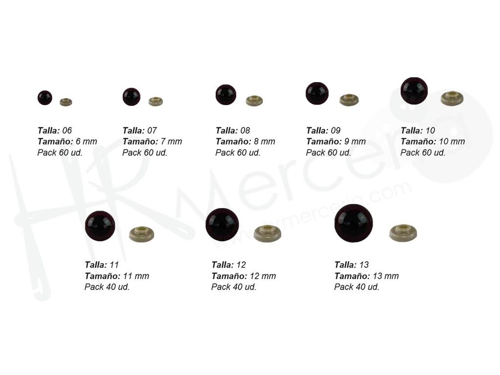 Ojos de seguridad FR1031