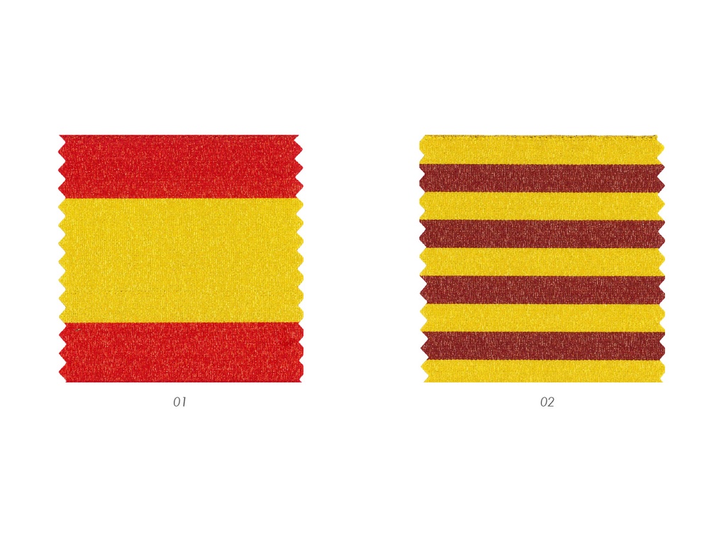 Cinta bandera metalizada 202 pieza 25 mts