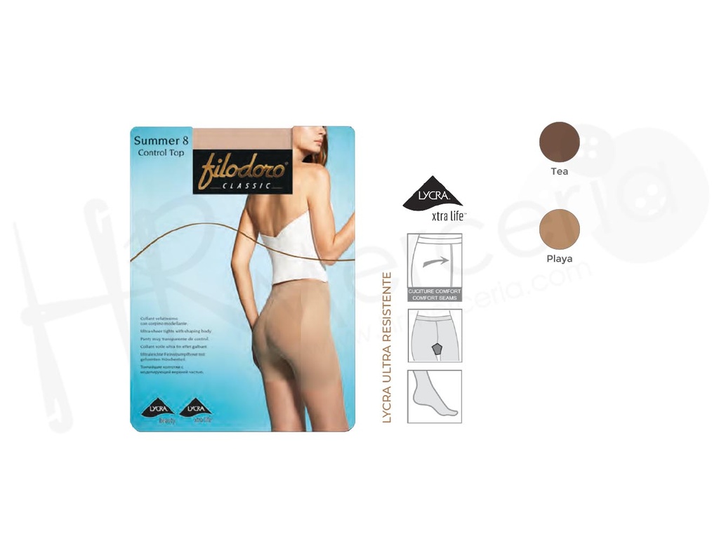 Panty Summer Control Top Filodoro