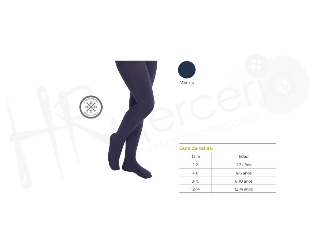 Panty polar infantil 140 Den 36841 Ysabel Mora