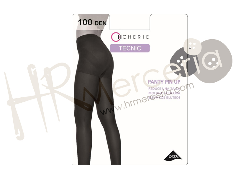 E Panty Pin Up 100 Den 5417 Cherie