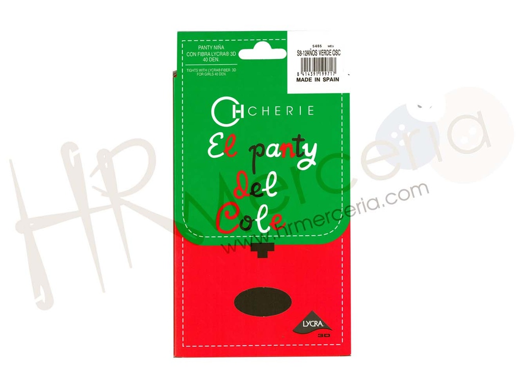 Panty 5485 infantil piel de melocoton 40D