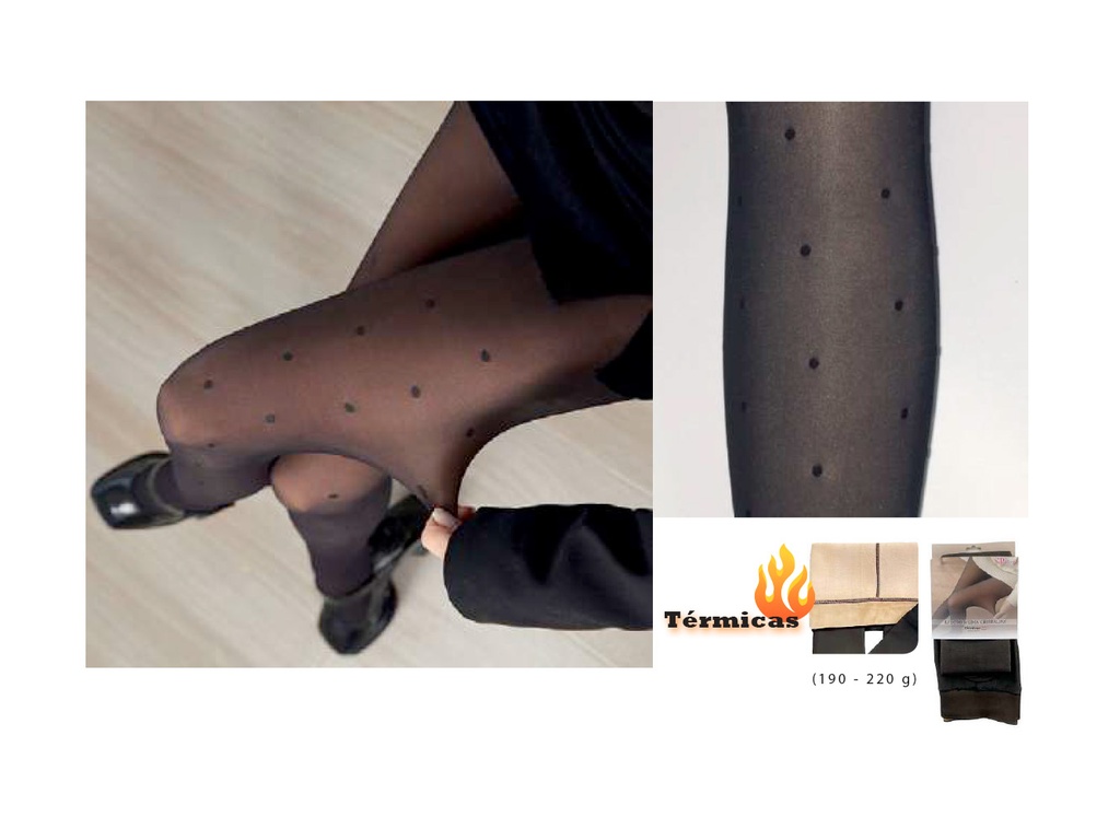 Panty efecto piel plumeti invierno 73222 SPI