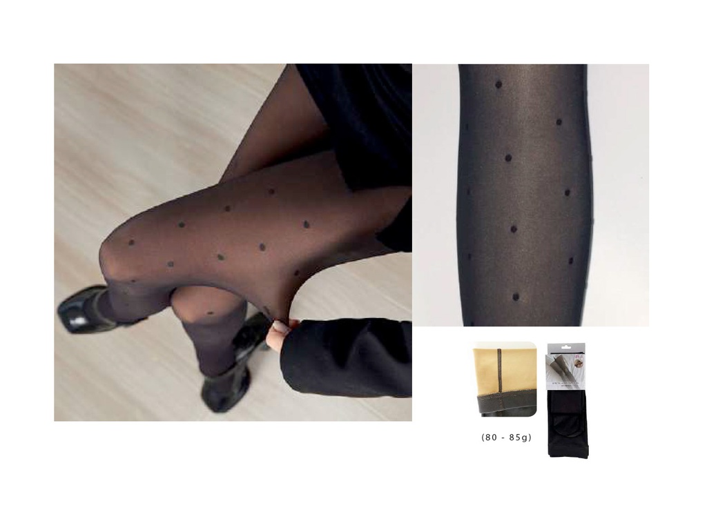 Panty efecto piel plumeti entretiempo 73852 SPI