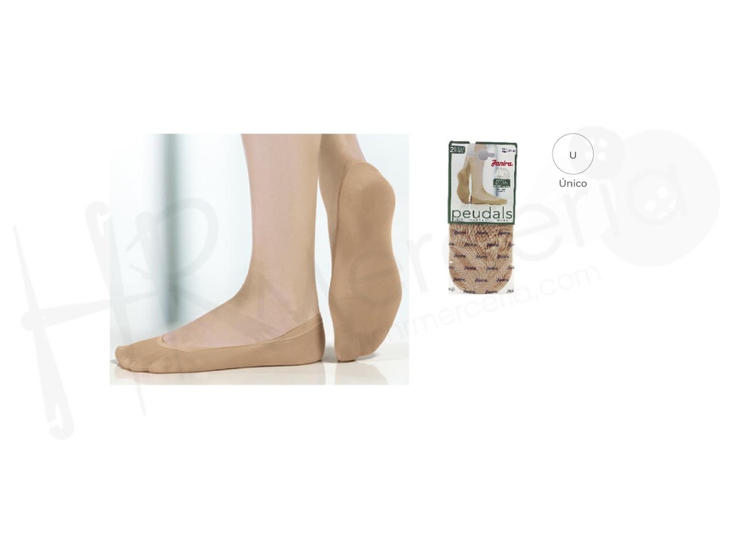 Peudal algodon perfet Janira 10536 pack 2 pares