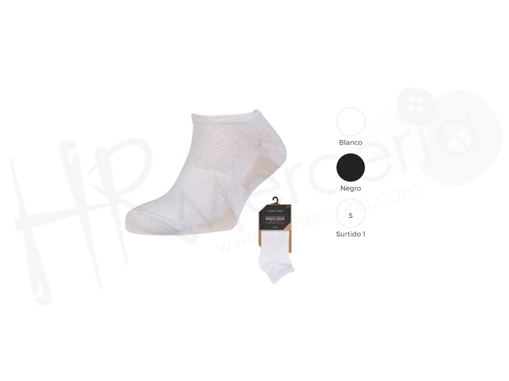 Calcetin invisible 12745 Ysabel Mora pack 3 pares