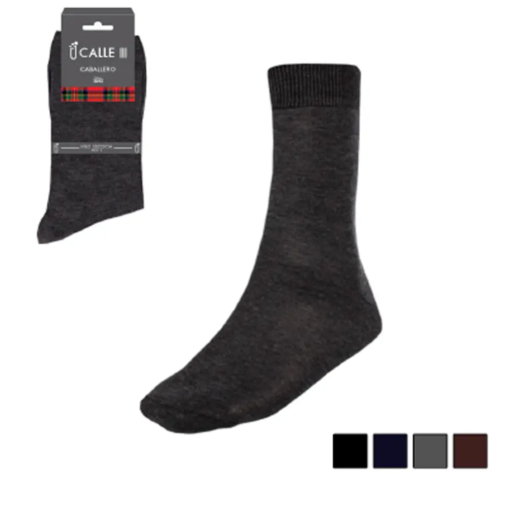 Calcetin Cro hilo escocia 15003 Calle III Pack 3
