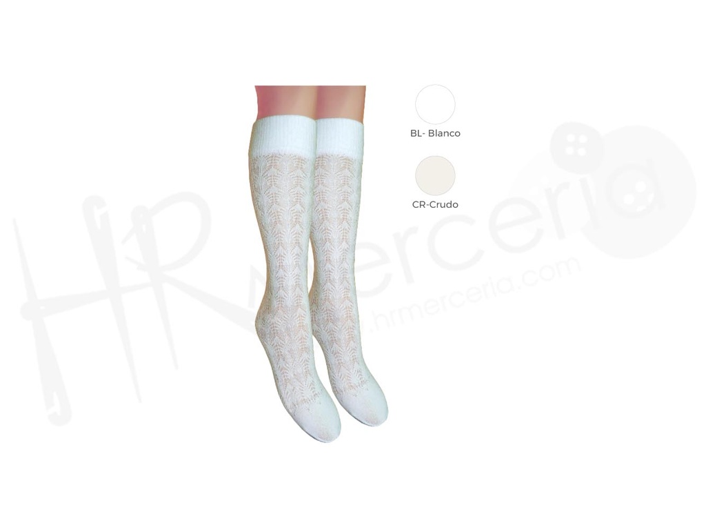 Calcetin blonda modelo aire Sra. 37145