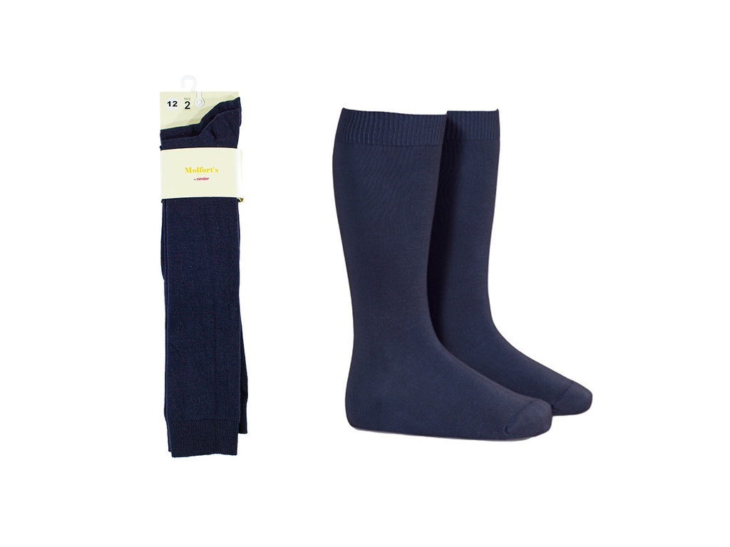 Calcetin largo colegial 412.029/2 Pack -2 Condor
