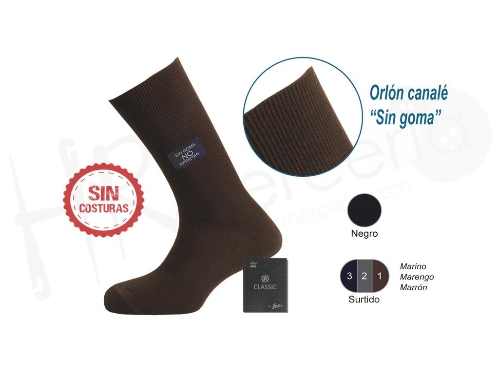 Calcetin Cro orlon canale 501 Rodfer