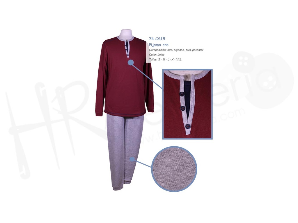 Pijama Cro 15 Cotton Secrets CI24
