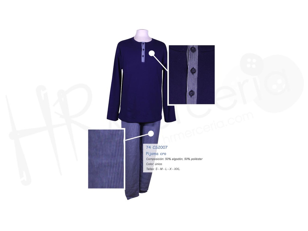 Pijama Cro 2007 Cotton Secrets CI24
