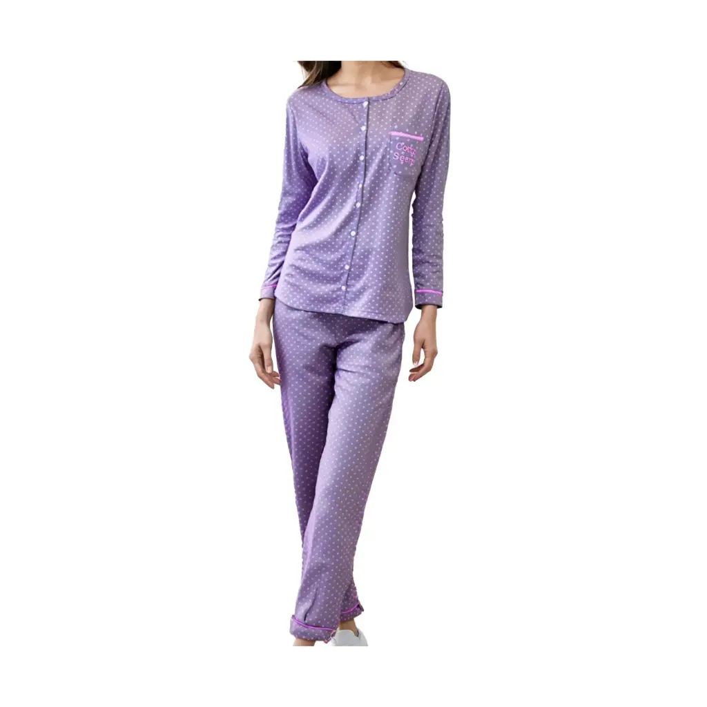 Pijama Sra CS25110 Cotton Secrets