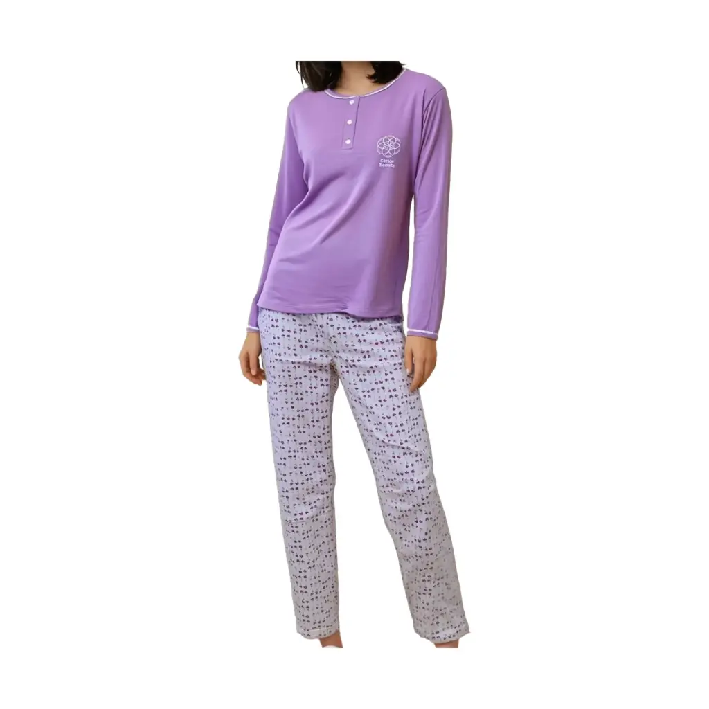 Pijama Sra CS25113 Cotton Secrets