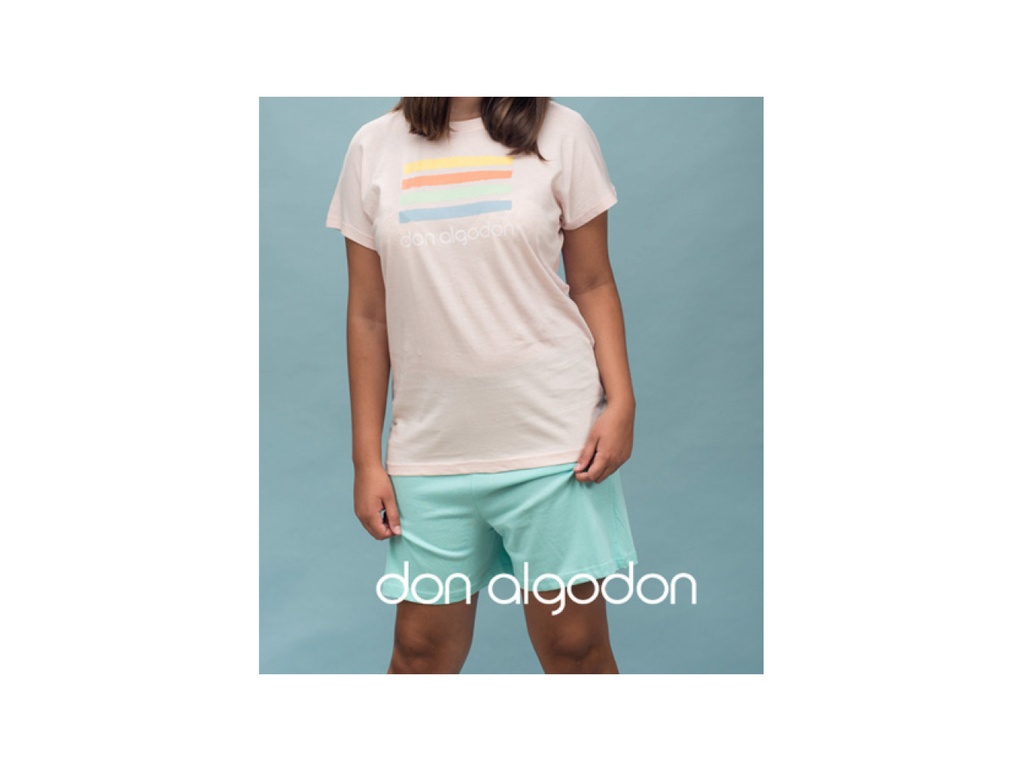 Pijama infantil niña DA22107 Don Algodon