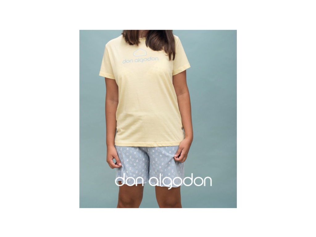 Pijama infantil niña DA22111 Don Algodon