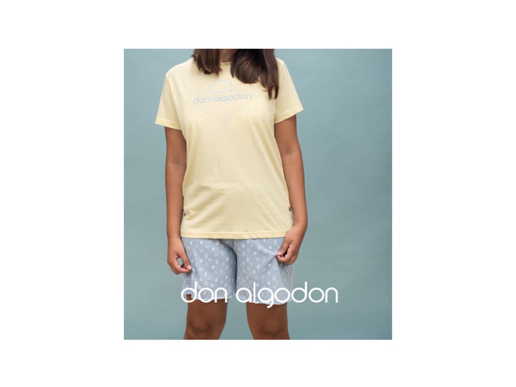Pijama niña DA22211 Don Algodon