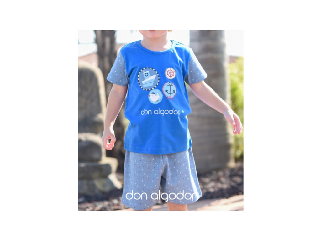 Pijama infantil niño DA23102 Don Algodon