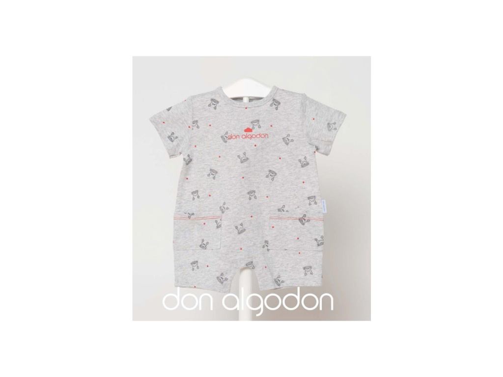 Pelele bebe DA24001C Don Algodon