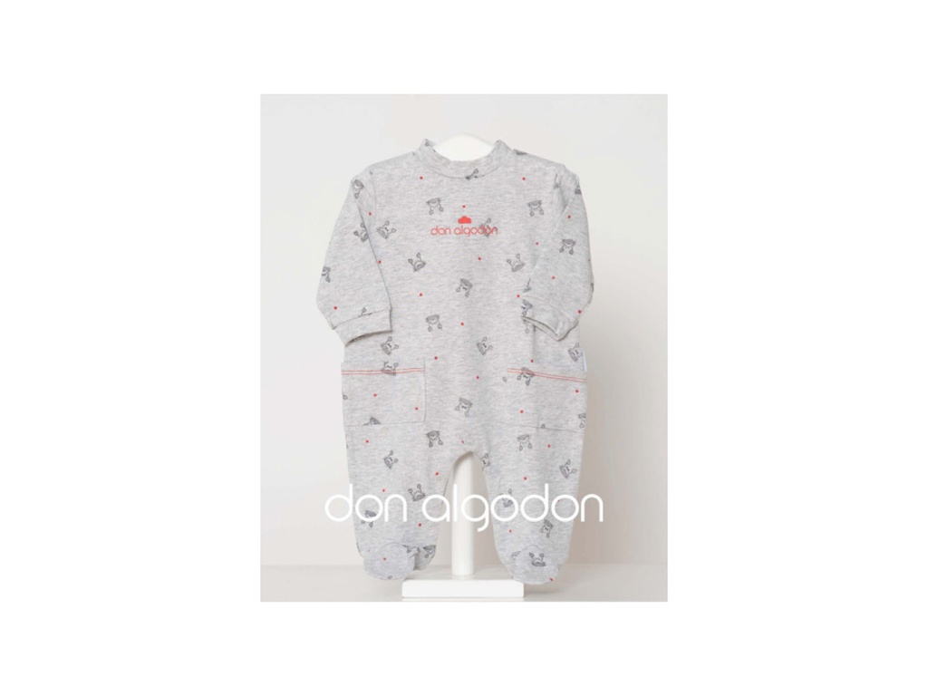 Pelele bebe DA24001L Don Algodon