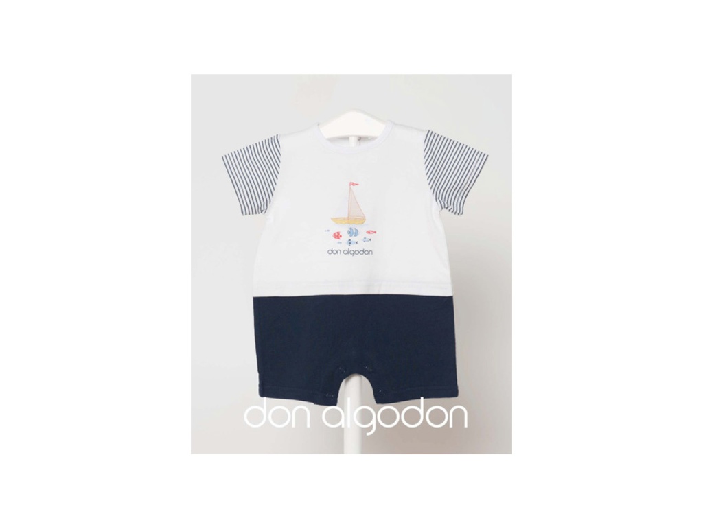 Pelele bebe DA24004C Don Algodon