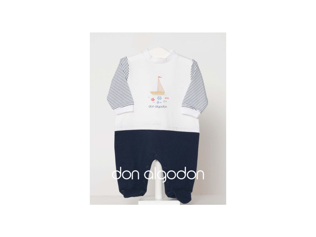 Pelele bebe DA24004L Don Algodón