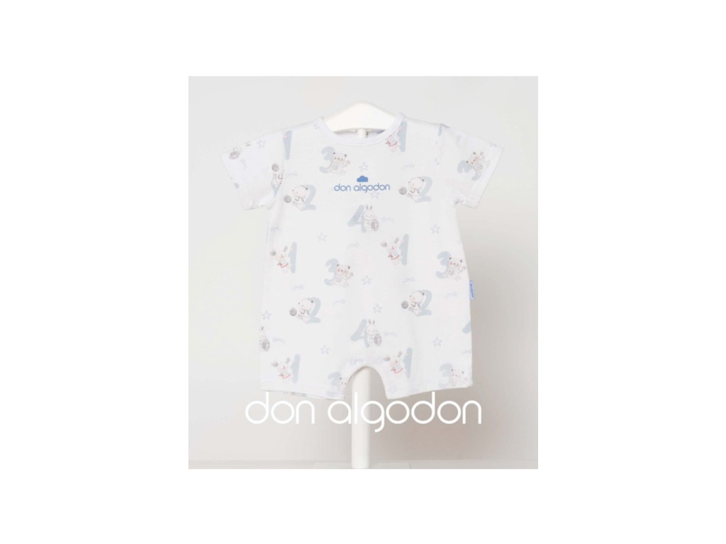 Pelele bebe DA24007C Don Algodon