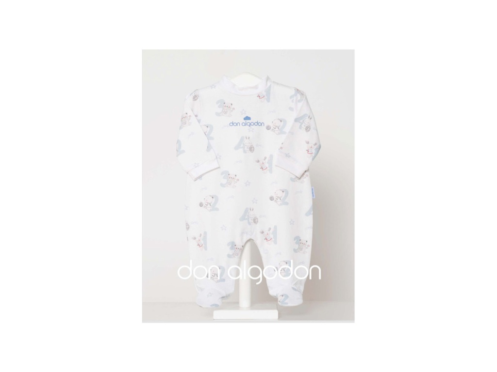 Pelele bebe DA24007L Don Algodon