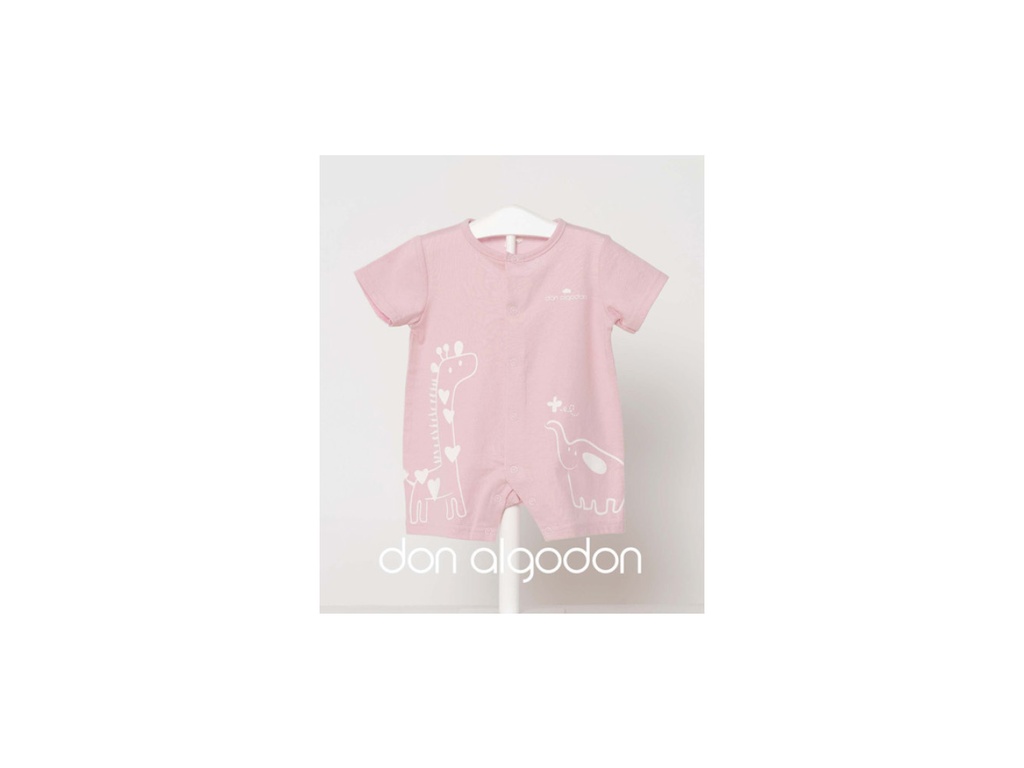 Pelele bebe DA24010C Don Algodon