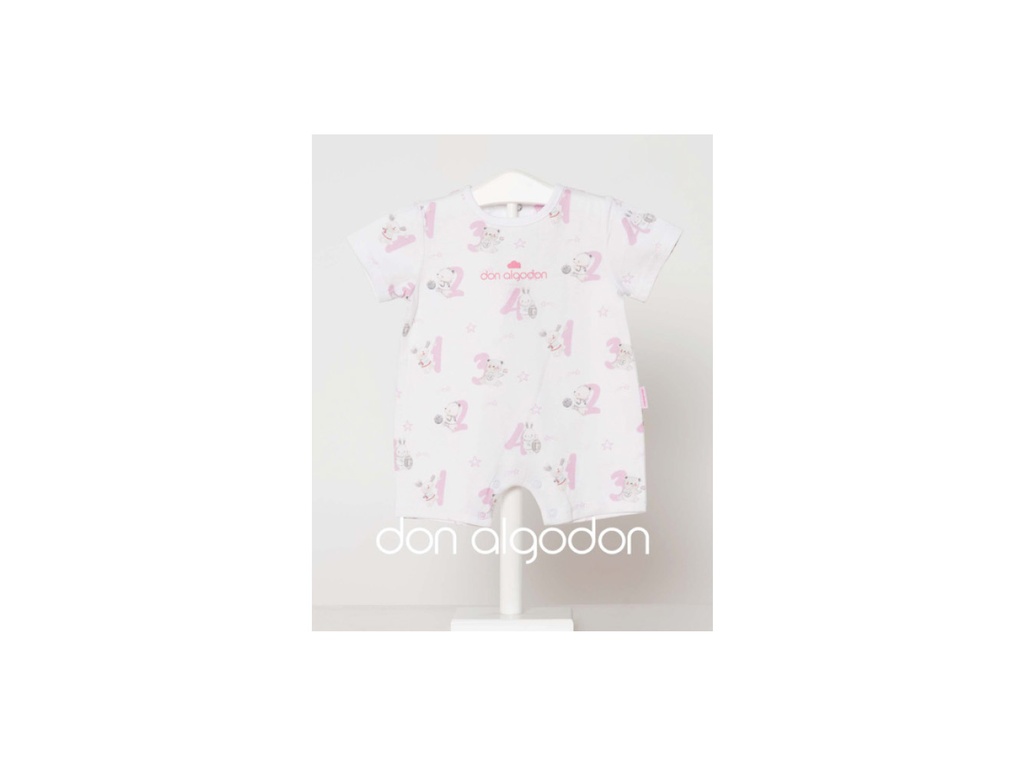 Pelele bebe DA24014C Don Algodon