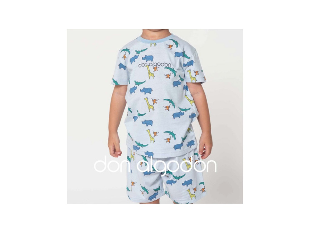 Pijama niño DA24101 Don Algodon