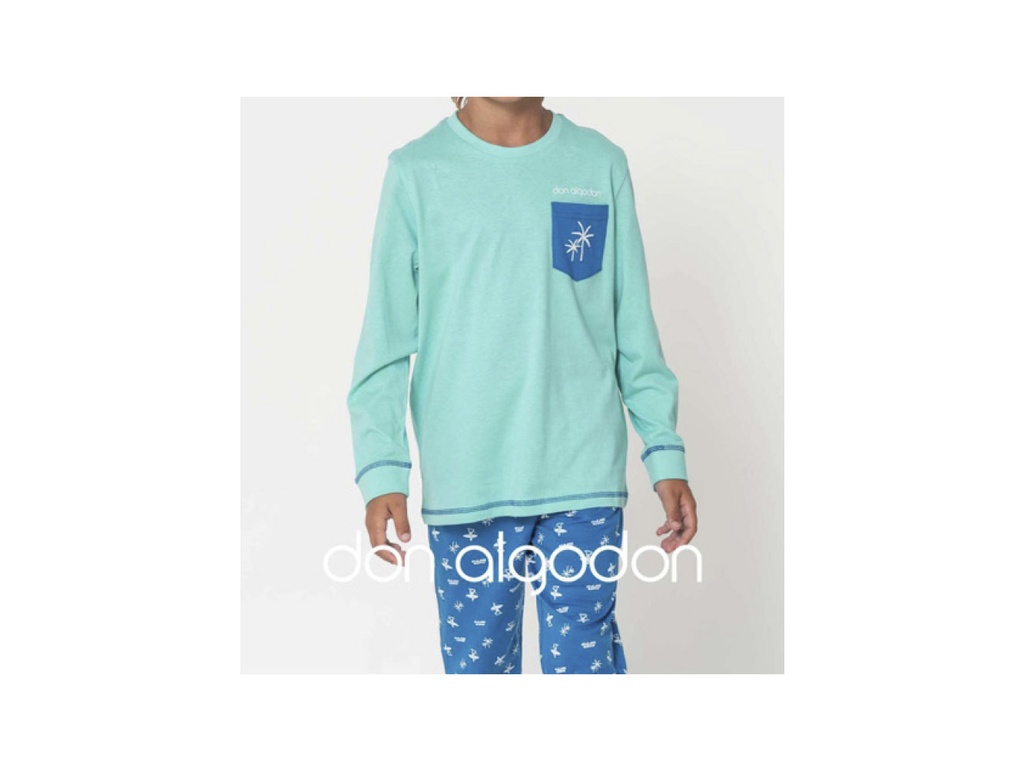 Pijama niño DA24202L Don Algodon