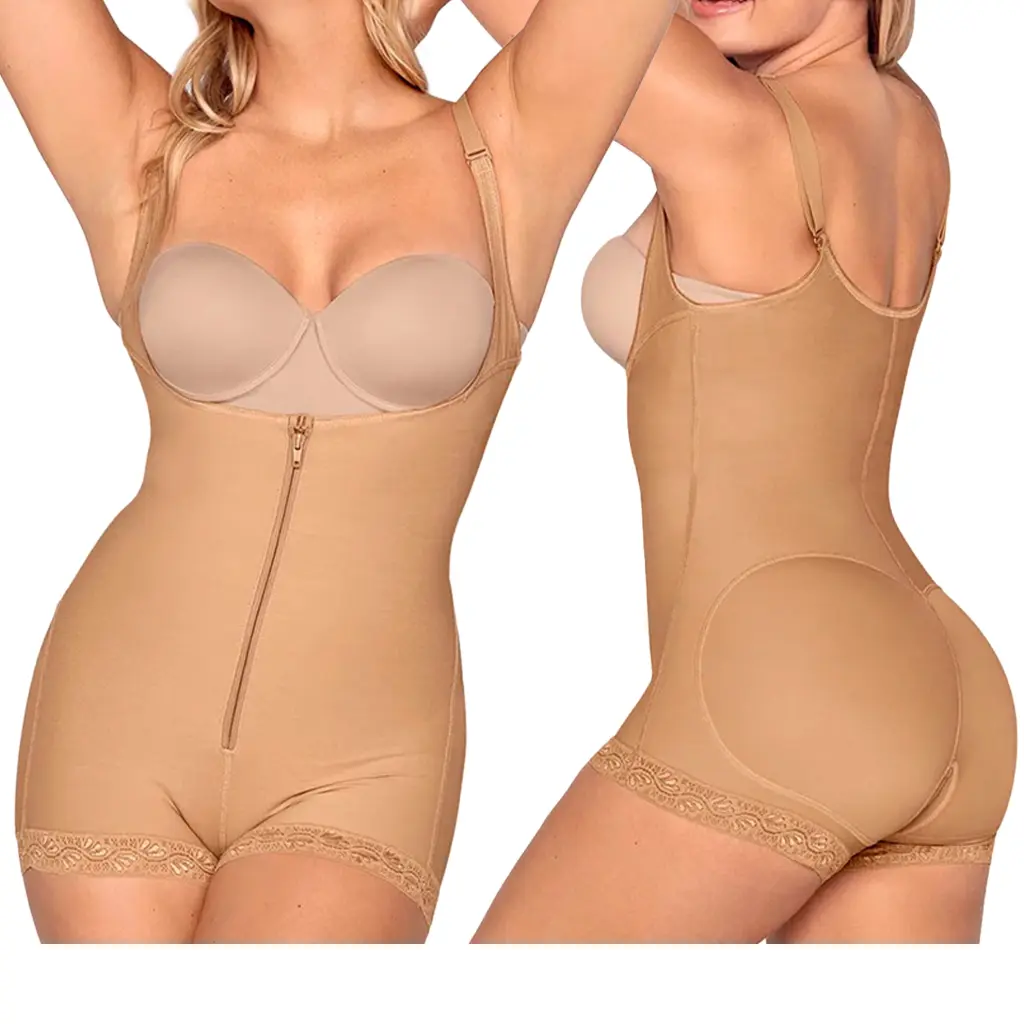 Body reductor short busto libre 18678-N