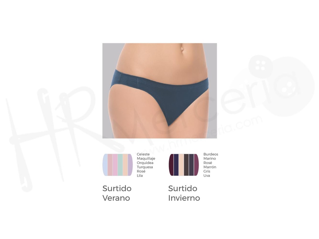 Braga bikini bajo listas invisible 215 Naiara surtidos