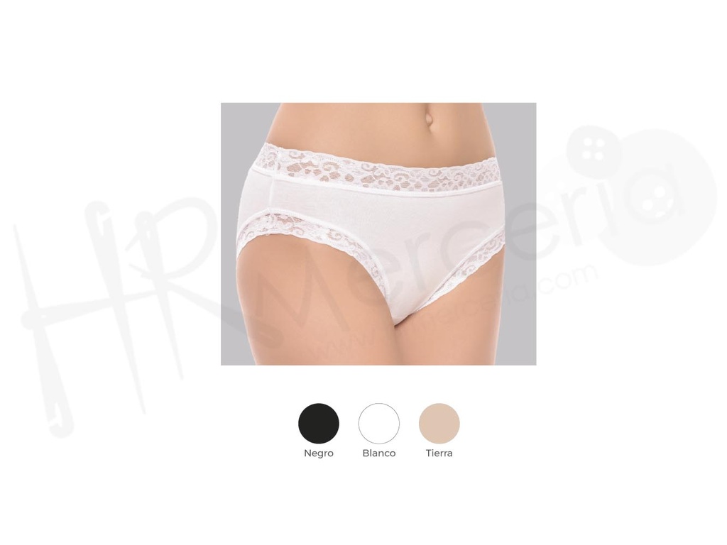 Braga bikini camal y cintura blonda 223 Naiara
