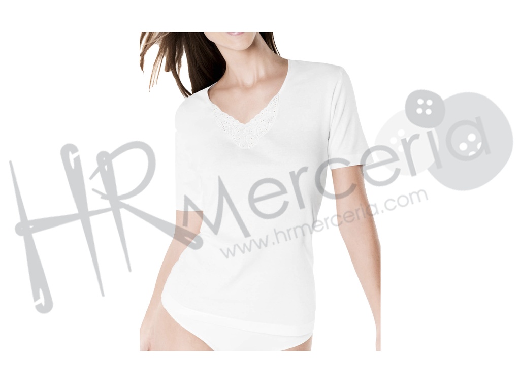 Camiseta Sra M/C Playtex 4756