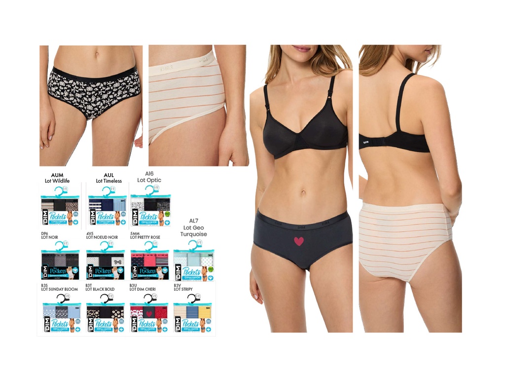 Braga boxer Dim 4C20 pack 3 ud.