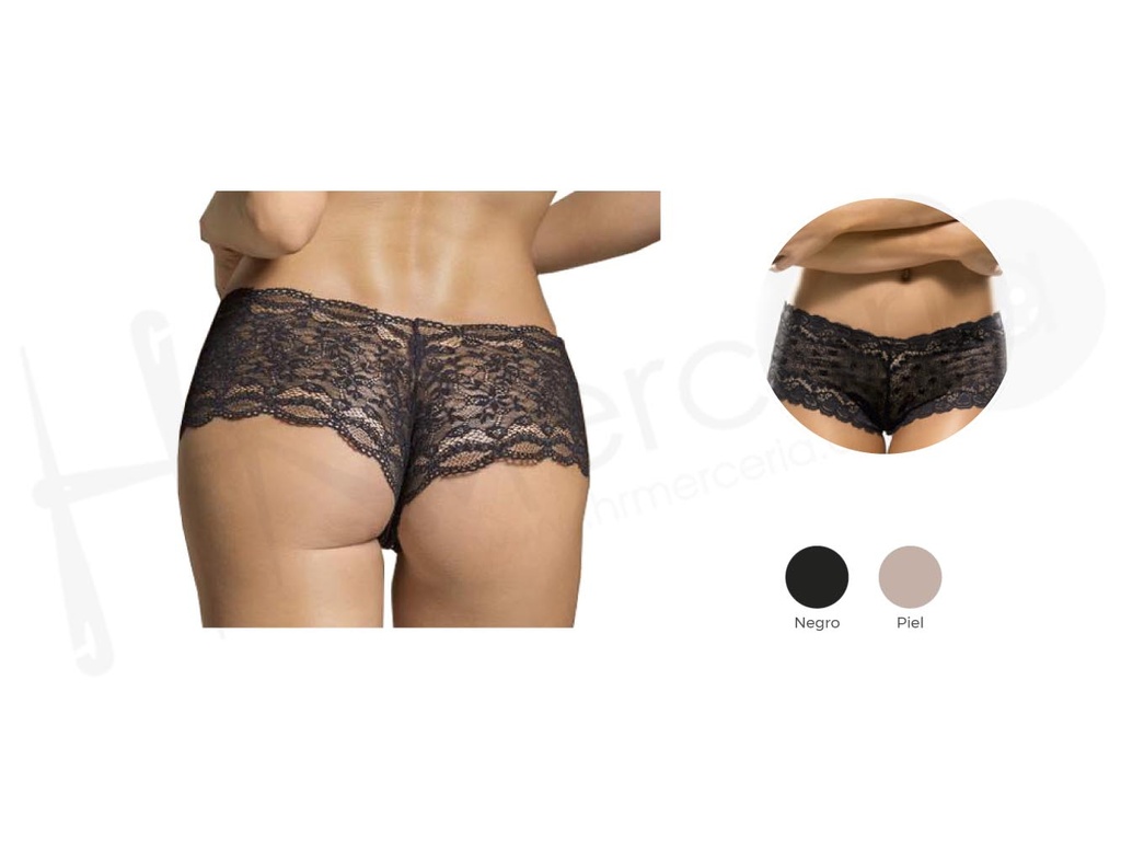 Culotte encaje Leonisa 72264