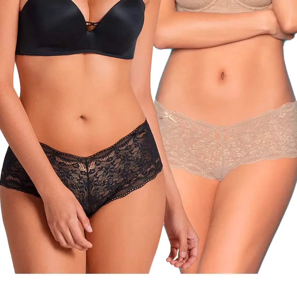 Culotte encaje Leonisa 72264