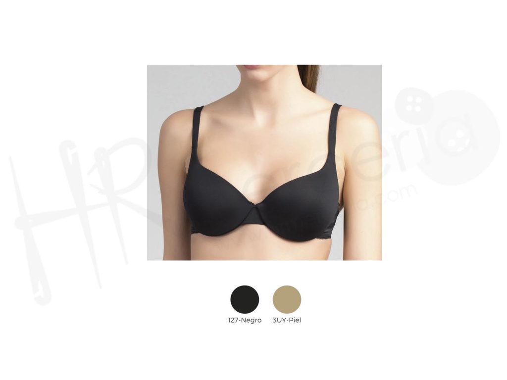 Sujetador con aros Invisifit Dim con relleno